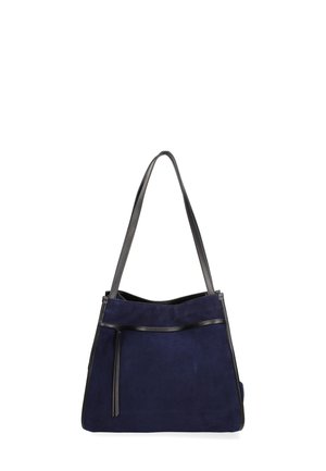 SHOULDER - Shopping bag - blu jeans