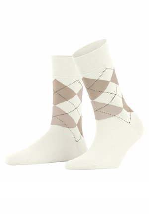 FALKE SENSITIVE ARGYLE  - Sokken - off white