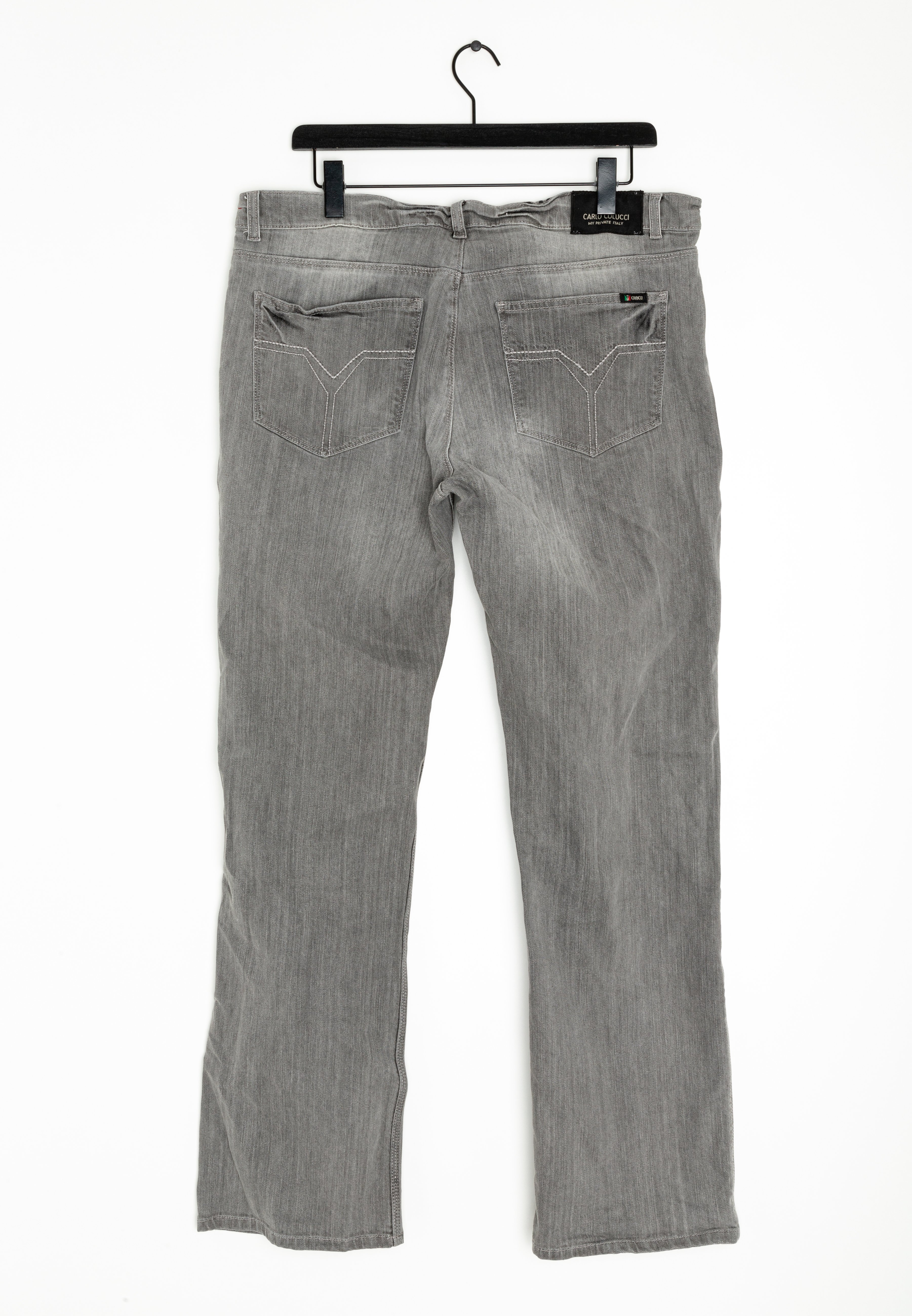 Carlo Colucci Straight leg jeans - grey - Zalando.de