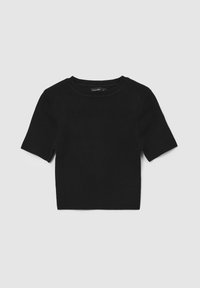 Calliope TINTA UNITA  - T-shirt basic - nero
