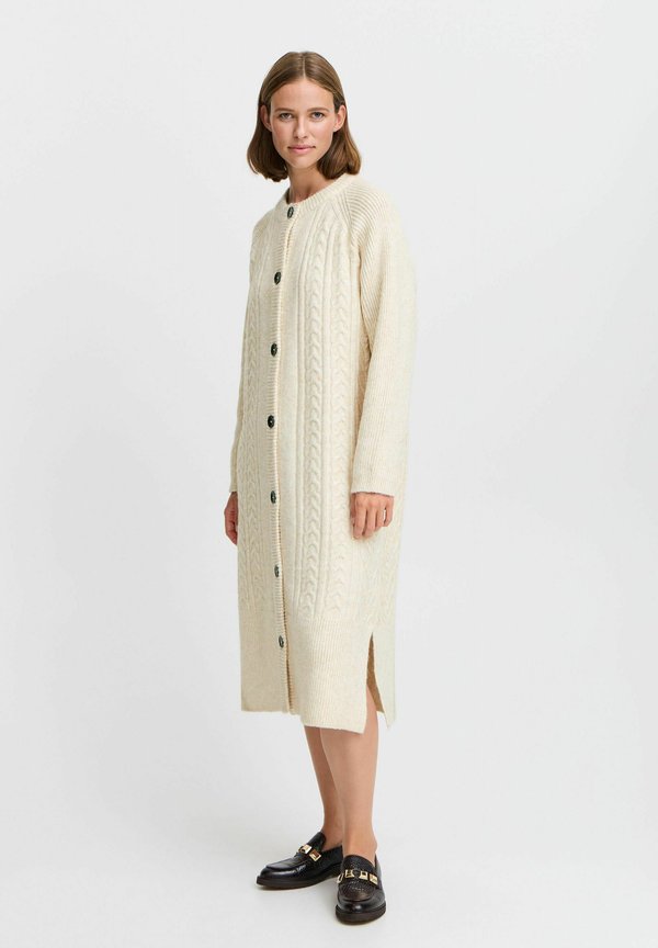 BYNELLO - Cardigan - birch melange