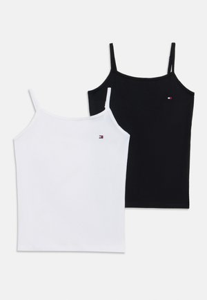 Tommy Hilfiger, 2 PACK - Unterhemd/-shirt - white/black