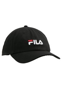 DAD CAP LINEAR STRAP BACK - Cap - black