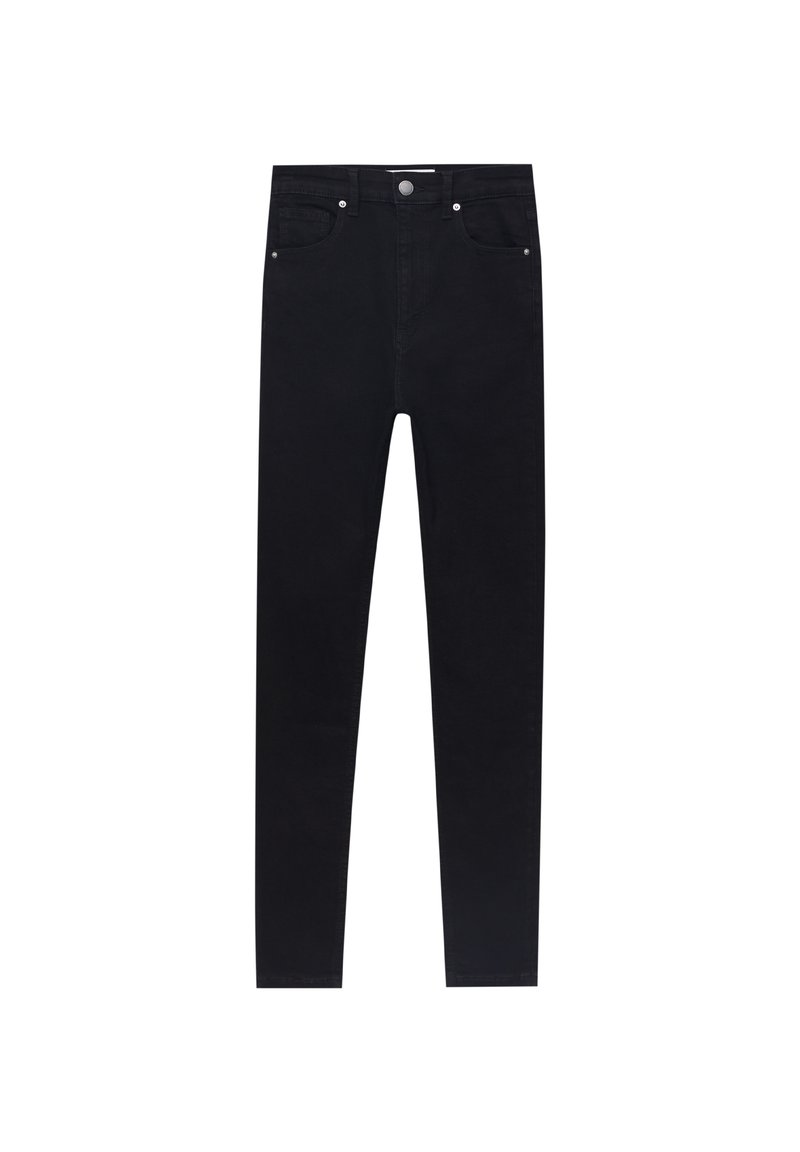 PULL&BEAR Jeans Skinny Fit gemêleerd zwart