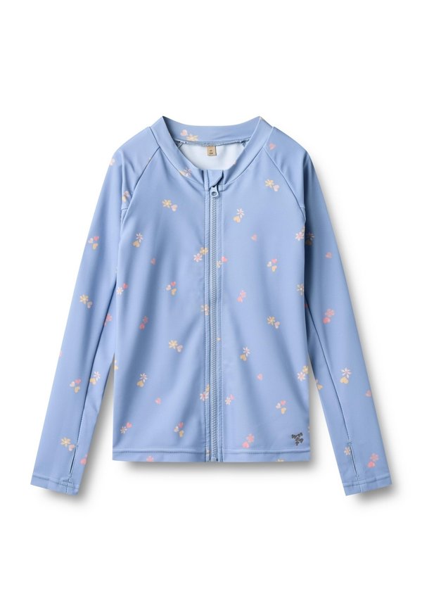 SONNENSCHUTZ L/S ZIP ADA - Strandaccessoire - morning sky hearts
