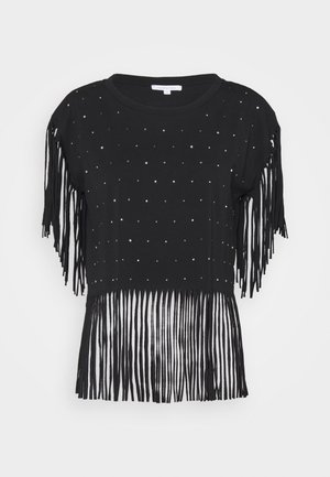 Patrizia Pepe Camiseta estampada - black