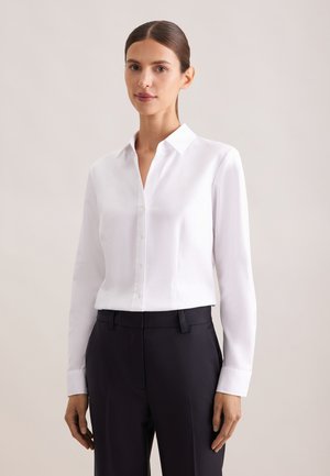 Seidensticker, BUSINESS SLIM FIT - SHIRTBLOUSE - Chemisier - weiss
