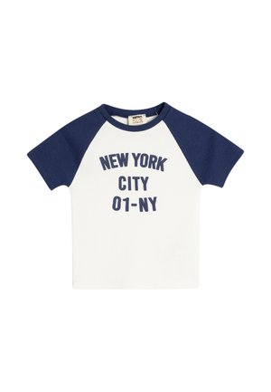 Camiseta estampada - beige