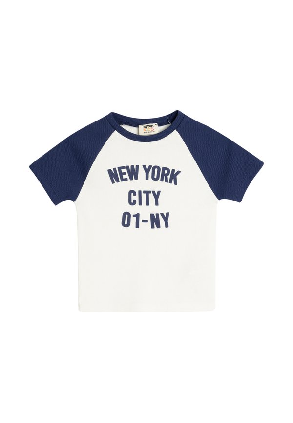 T-Shirt print - beige