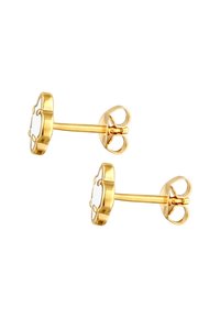 Elli LUCKY CLOVER ELEGANT - Øreringe - weiß