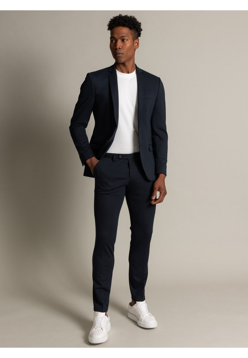 Herren Chinos | WORMLAND Stoffhose marine/dunkelblau - EC91429 Herren Chinos | WORMLAND Stoffhose marine/dunkelblau - EC91429