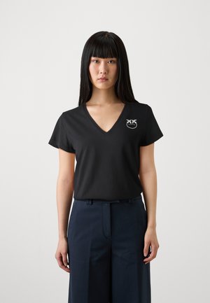 Pinko TURBATO - T-shirt basique - nero limousine