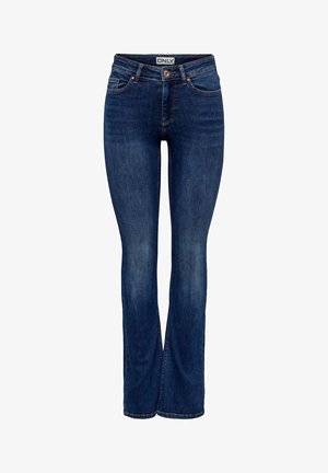 ONLY, Bootcut jeans - dark-blue denim