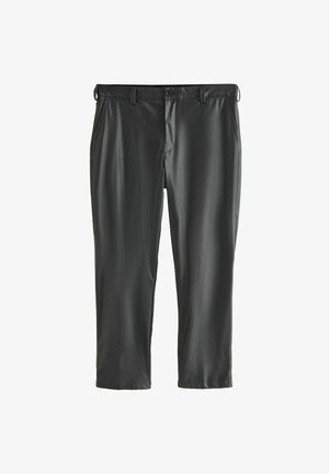 Must have musterde nahkatsärkide puhv soojemad, nupud ja vöödega, külgtaskud. Kohandatud sobivus, sirged jalad.