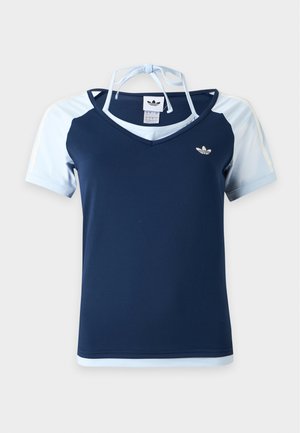adidas Originals, VINTAGE TEE - T-shirt basique - night indigo/crystal sky