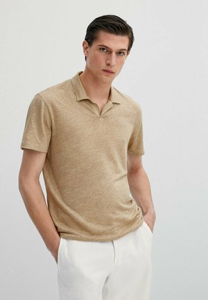 SHORT SLEEVE - Polo - beige