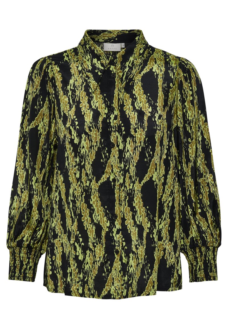 Kaffe Overhemdblouse lichtgroen Kaffe Overhemdblouse lichtgroen