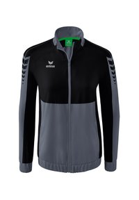 Erima FUSSBALL - TEAM SIX WINGS PRÄSENTATIONS - Trainingsjacke - grauschwarz