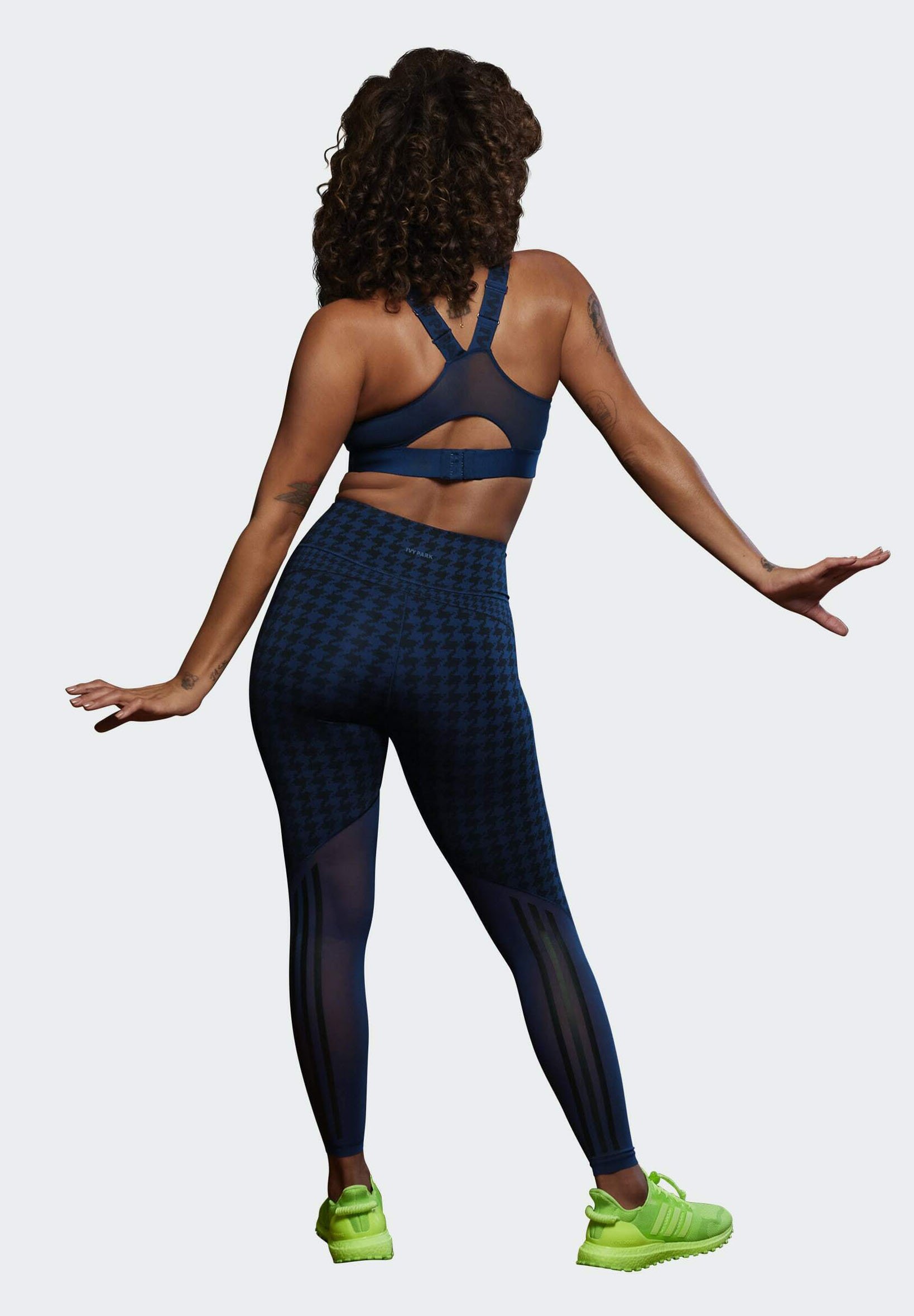adidas Originals IVY PARK SHEER LEGGINGS - Legging - blue/Blauw - Zalando.nl