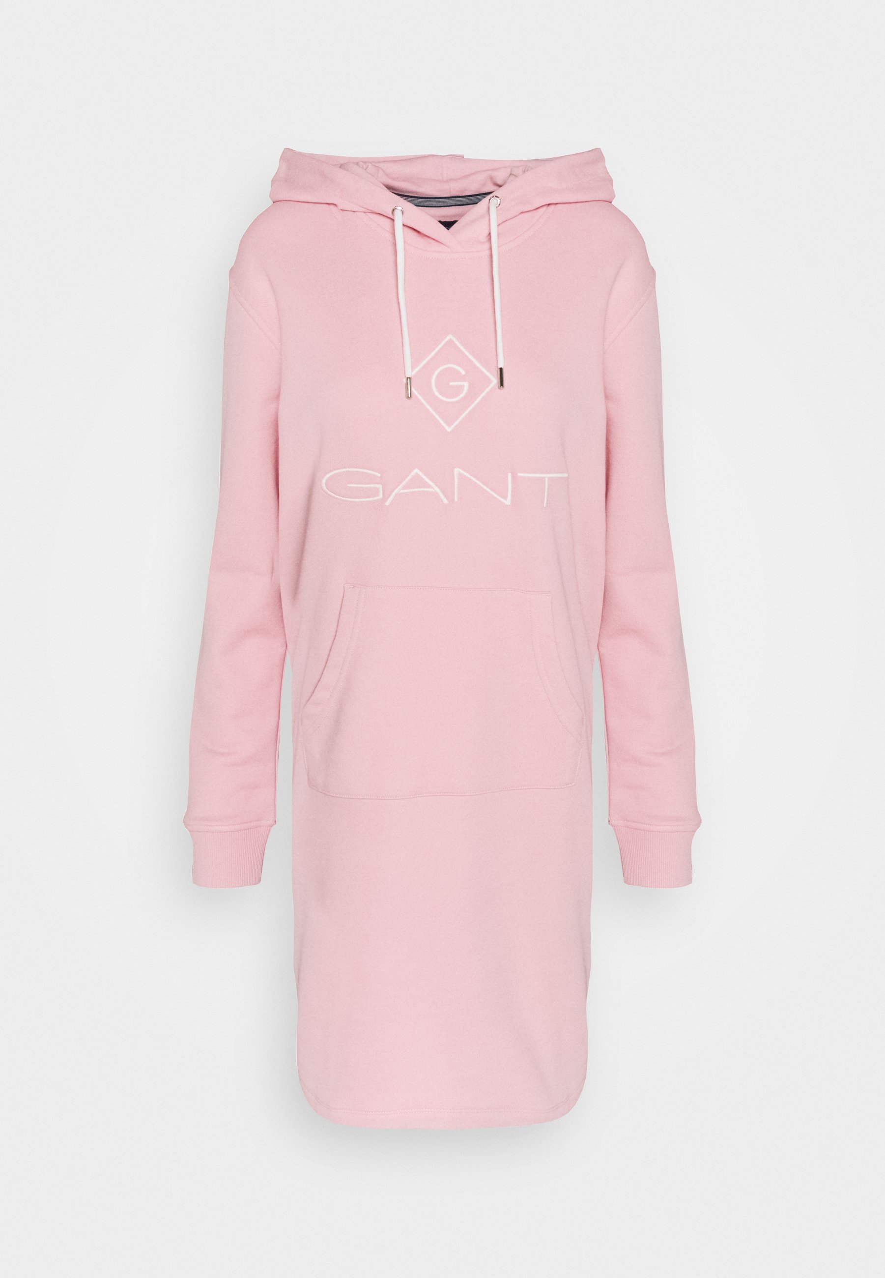 GANT LOCK UP HOODIE DRESS Vardagsklänning preppy pink GANT LOCK UP HOODIE DRESS Vardagsklänning rapture rose