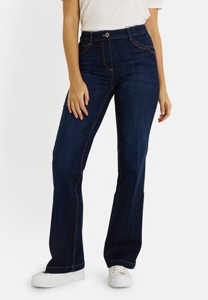 OSLO F02 - Jean droit - dark bleu jean denim