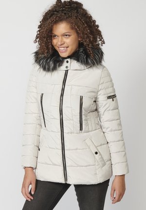 Zimná bunda - gris perla pearl grey