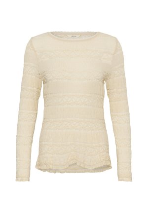 Cream, CRROSEL T-SHIRT - Blouse - bleached sand