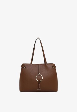 Tamaris, TAMARIS SHOPPER TAS MAISCHA - Shopping bags - cognac