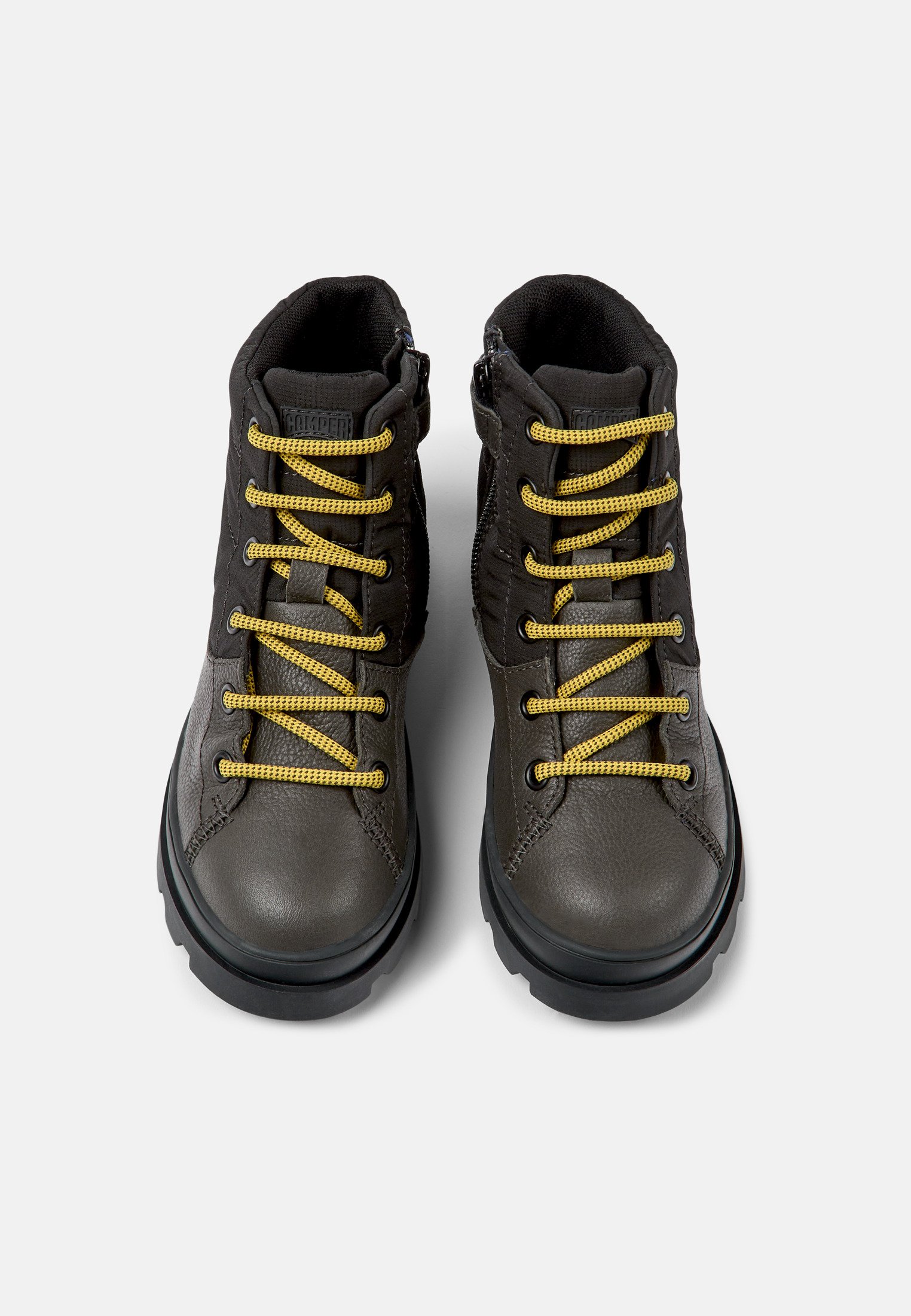 Camper BRUTUS - Veterboots - dark gray/donkergrijs - Zalando.nl