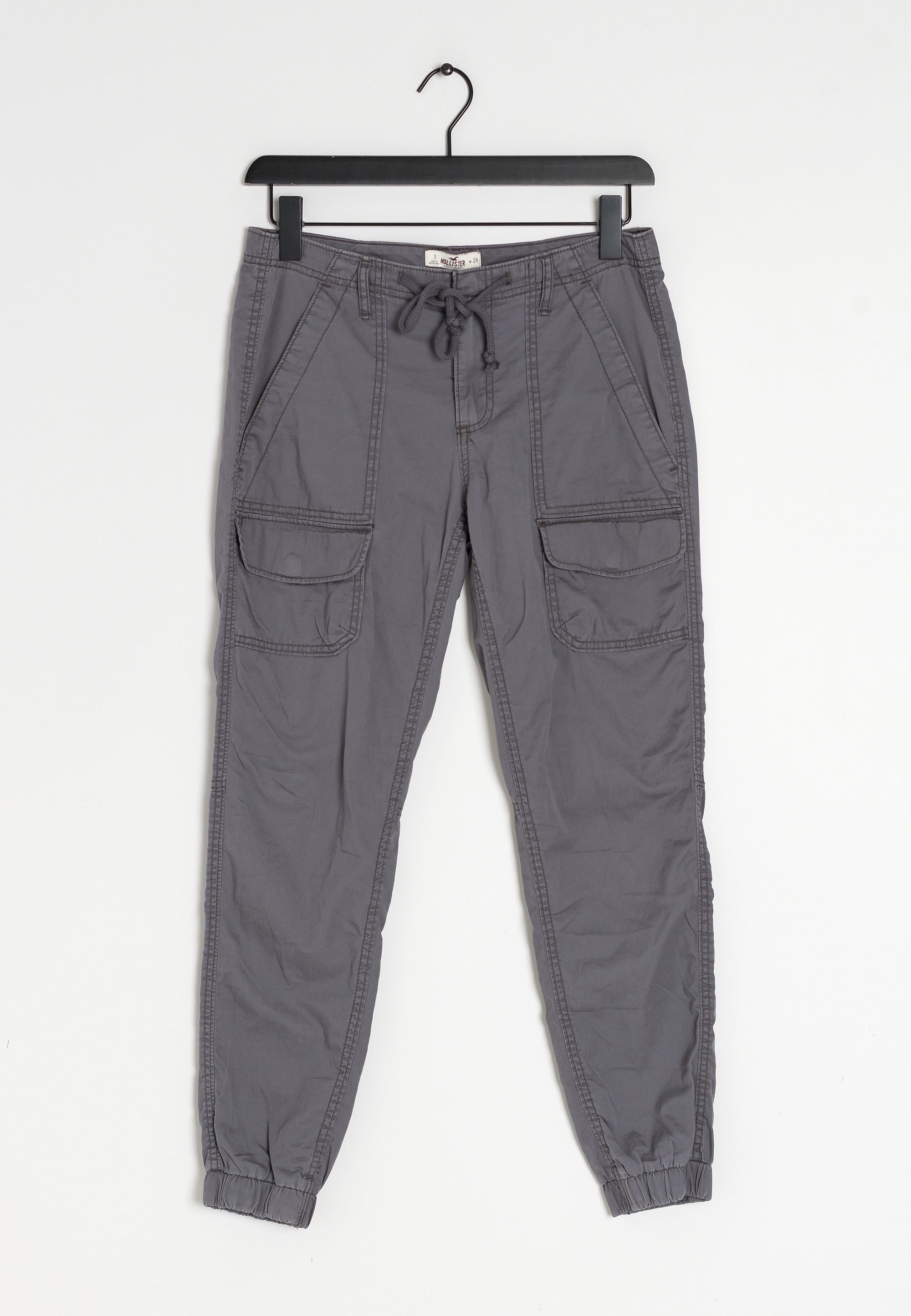Trousers Pantalon Homme Hollister Hollister Cargo Trousers Grey