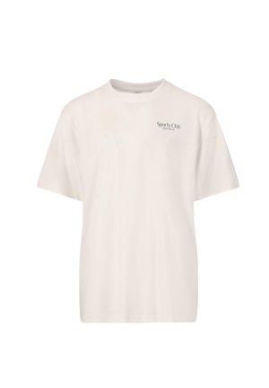 KACHEDA - T-shirt imprimé - a white