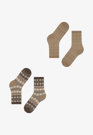 Esprit, FAIR ISLE 2-PACK - Socken - sortiment