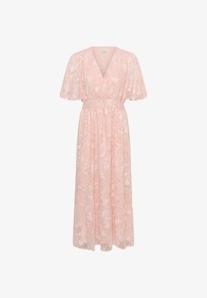 Kaffe, KALORINDA SHORT SLEEVE - Maxikleid - dusty pink flowers