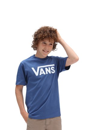 CLASSIC - T-Shirt print - true navy/white