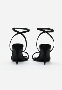 Missguided BARELY THERE - Sandálias de salto alto - black