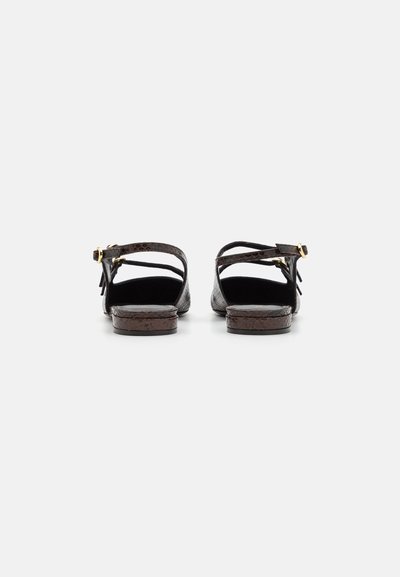 Stuart Weitzman BENNI SLINGBACK - Bailarinas con tira trasera - mahogany