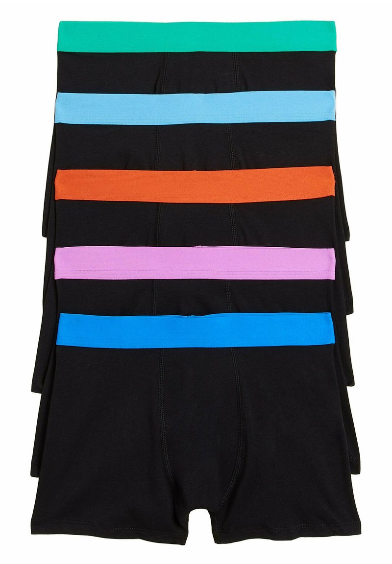 Marks & Spencer 5 PACK WITH STRETCH Panties black mix/mehrfarbig