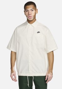 Nike Sportswear SHORT-SLEEVE OXFORD - Camicia - sail black