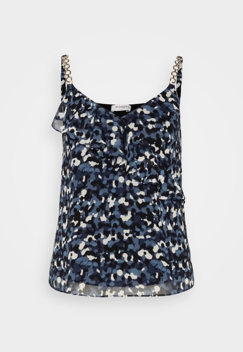 Morgan Top blauw