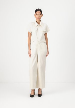 Good American FIT FOR SUCCESS PALAZZO CROPPED  - Ολόσωμη φόρμα - ecru