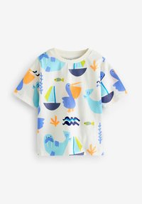 Next SHORT SLEEVE CHARACTER 3 PACK - Trükipildiga T-särk - blue orange