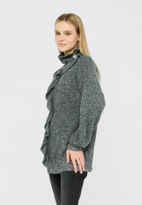 LIU JO WITH RUFFLES - Džemper - grey