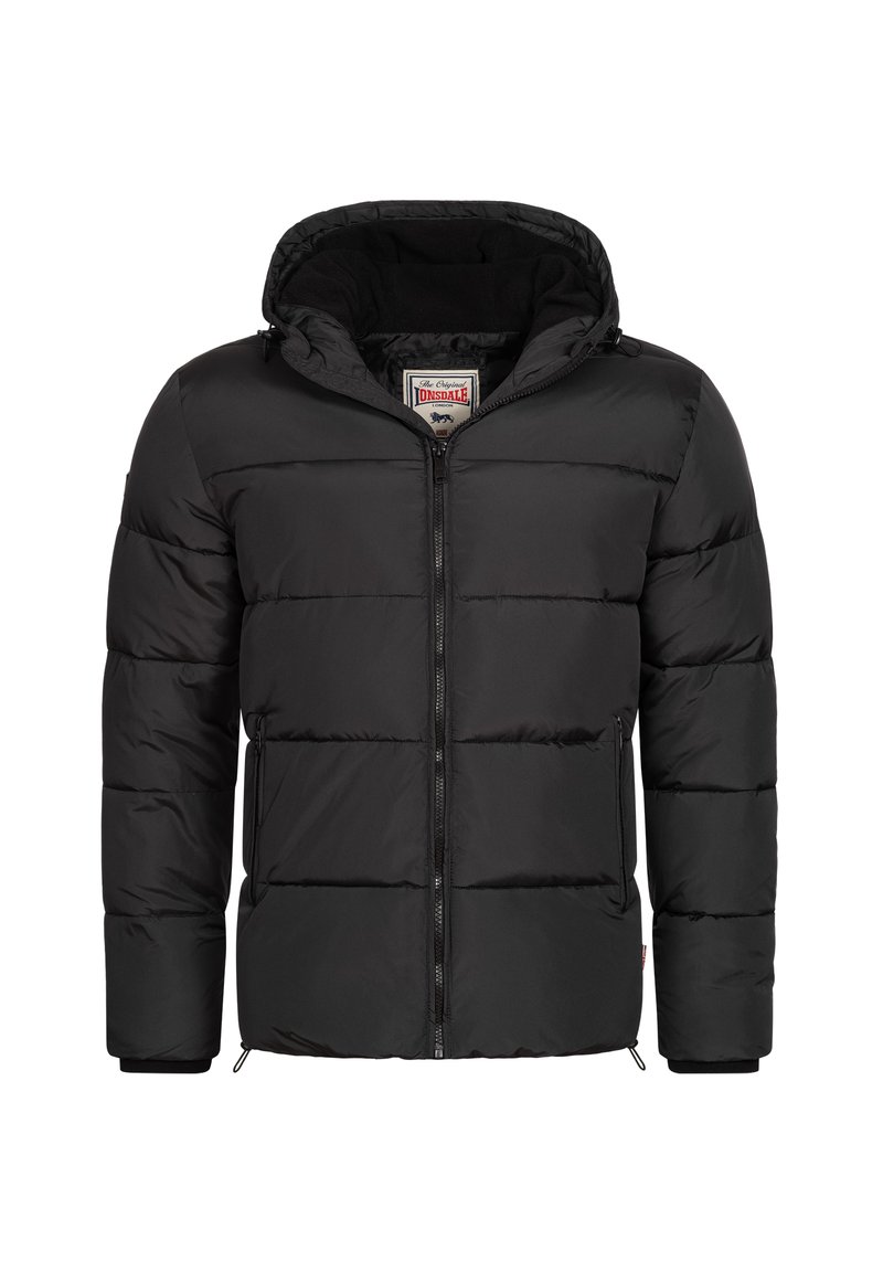 Lonsdale Winterjas zwart Lonsdale Winterjas zwart