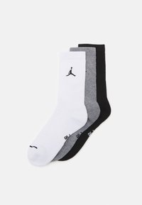 Unselected, white/carbon heather/black