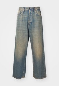 JJIRON JJORIGINAL BAGGY - Blugi largi - blue denim