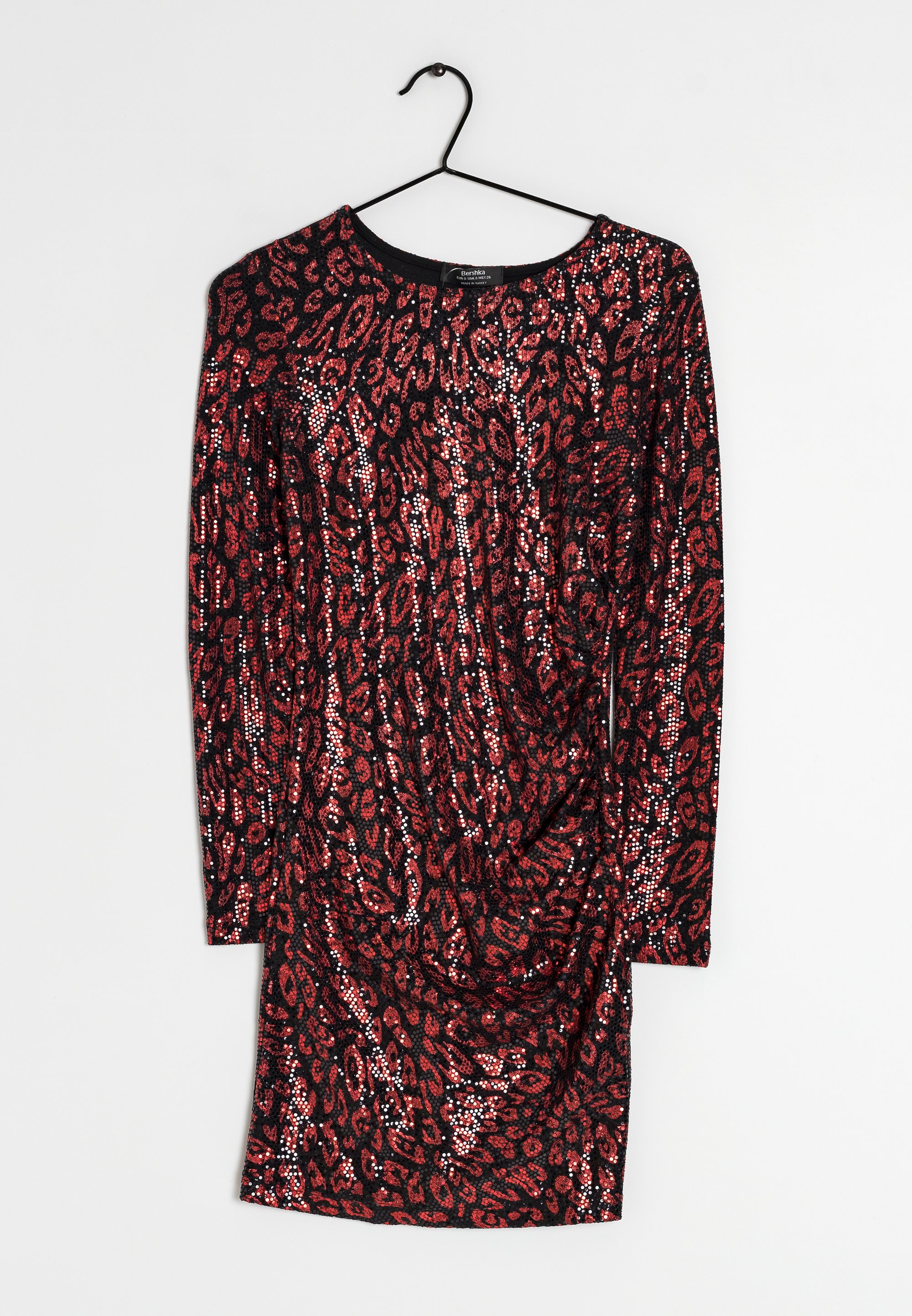 Vestito Elegante Vestito Arricciato Bershka Bershka Vestito