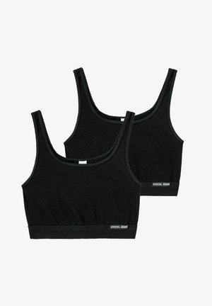 Speidel OHNE CUP WEICHBUND 2ER PACK - Bustier - schwarz