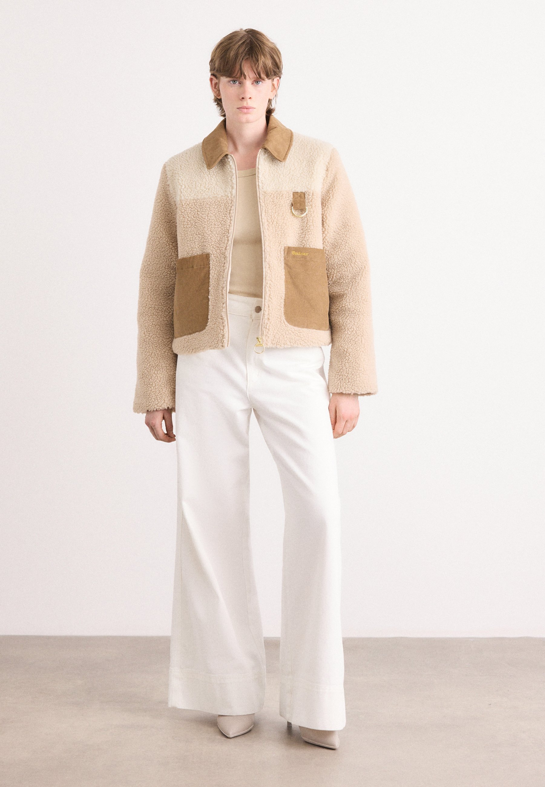 Barbour MALENA - Light jacket - natural/ecru/beige - Zalando.co.uk