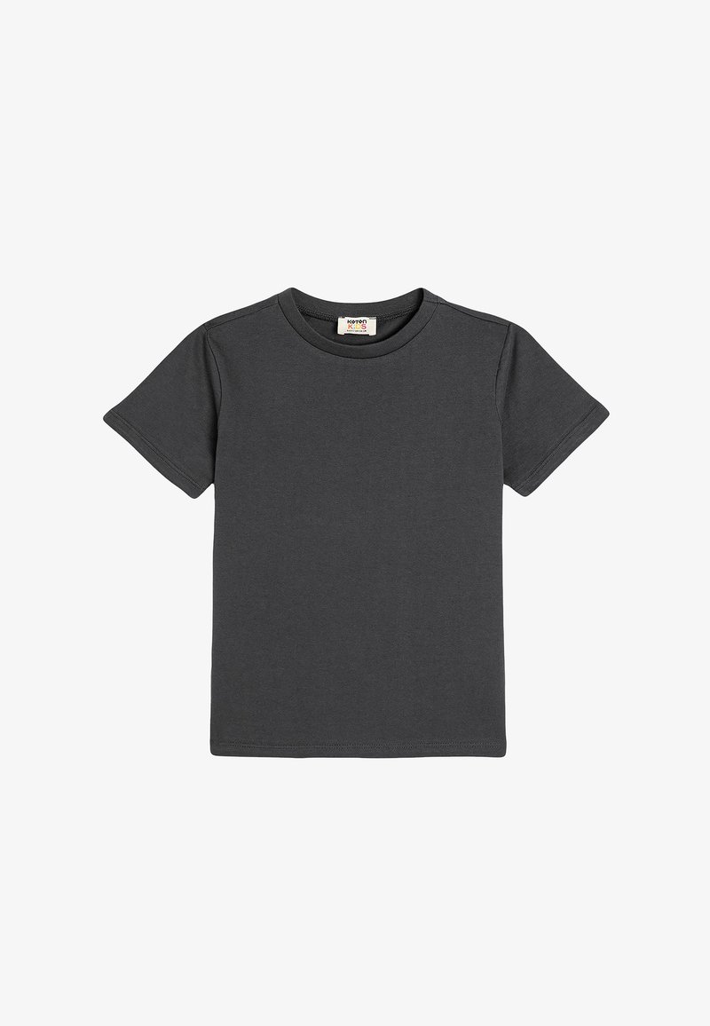 Koton CREW NECK SHORT SLEEVE - T-shirt basic - anthracite