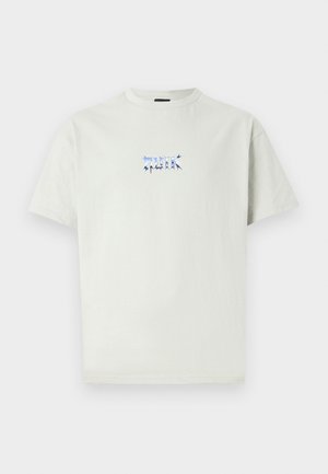 MERCURY CHROME LIGHTNING TEE UNISEX - T-shirt imprimé - lunar rock